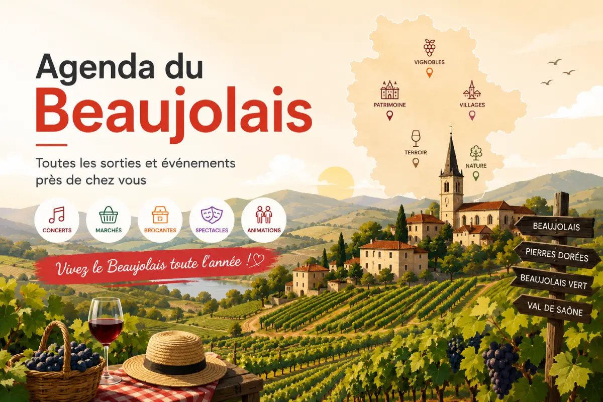 Agenda évènement Beaujolais